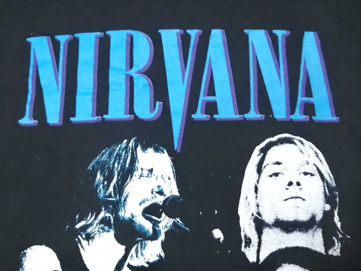 ほぼデッドストック◎vintage Nirvana kart cobain　Tシャツ ニルヴァーナ　カートコバーン　カニエ・ウェスト　トラビス・スコット_画像8