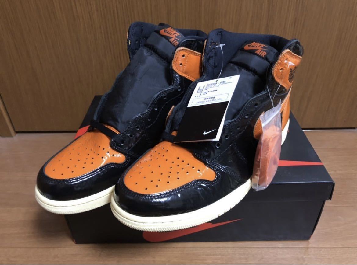 28.0cm US10 新品 NIKE AIR JORDAN 1 RETRO HIGH OG SHATTERED