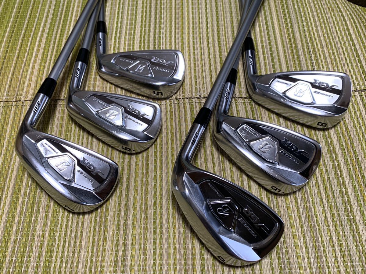 ブリヂストンTOUR B JGR HF2 6本 #5-Pw TG1-IR(S) アイアンセット