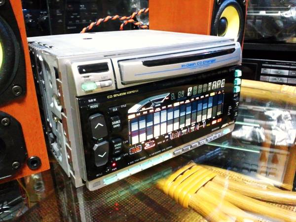 ALPINE 3DA-W882J 2DIN DSP/BEE installing EQ equalizer cassette deck CD3 sheets changer 35W×4 CD-R Dolby B radio AM/FM operation has been confirmed .