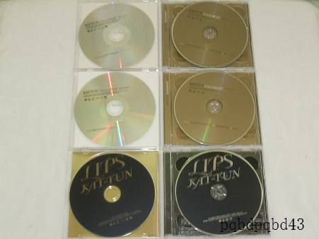 KAT-TUN●初回盤DVD付マキシ6枚セット●_画像3