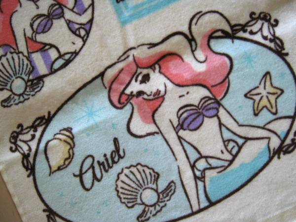 3.[ new goods ] Disney Little Mermaid * face towel * Ariel 