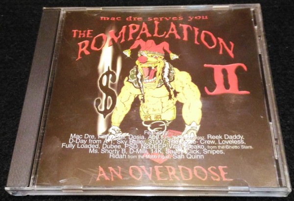 Mac Dre/The Rompalation II★Dubee San Quinn N2DEEP G-RAPの画像1