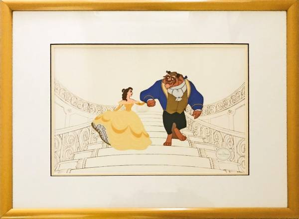 ディズニー 美女と野獣 原画 セル画 限定 レア Disney 入手困難