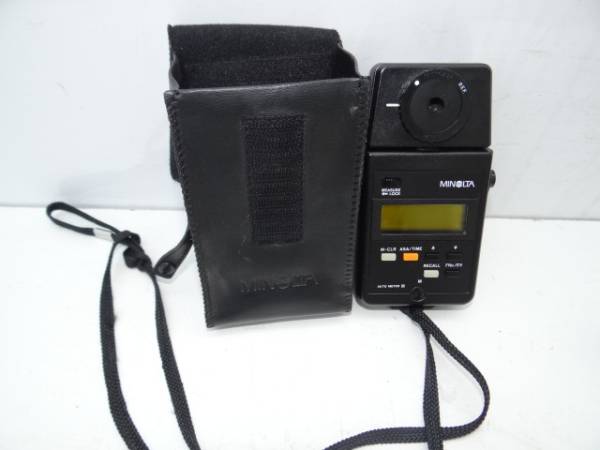  used * used Minolta auto meter III light meter MINOLTA : junk treatment 