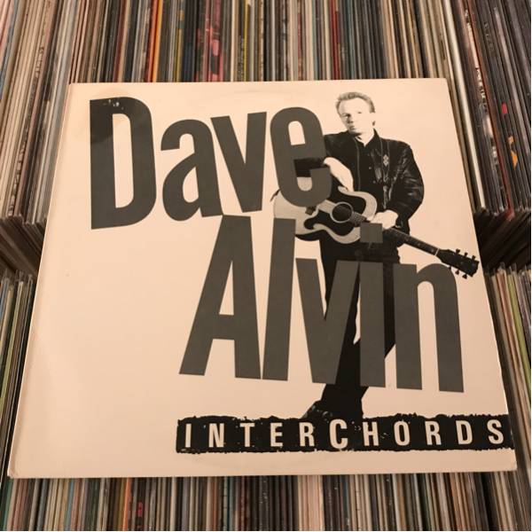 DAVE ALVIN (The Blasters) Promo LP INTER CHORDS.. US Rockabilly ロカビリー_画像1