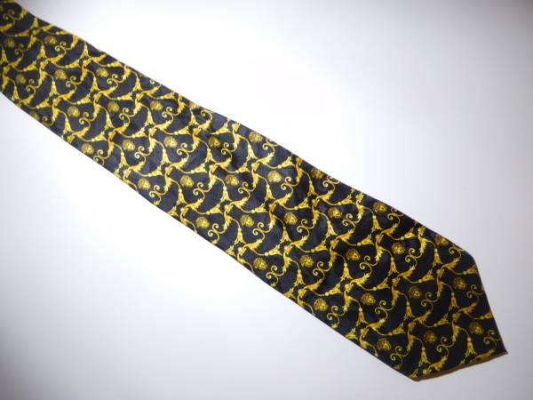 (9) VERSACE bell search necktie /11/ Versace as good as new goods 