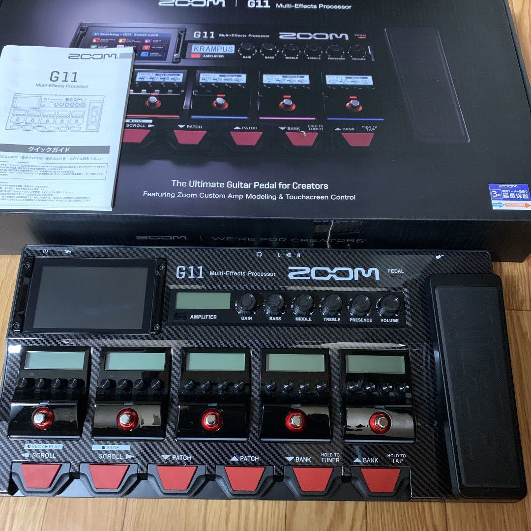 連休特価!美品 送料無料 ZOOM G11 obdtools.cl