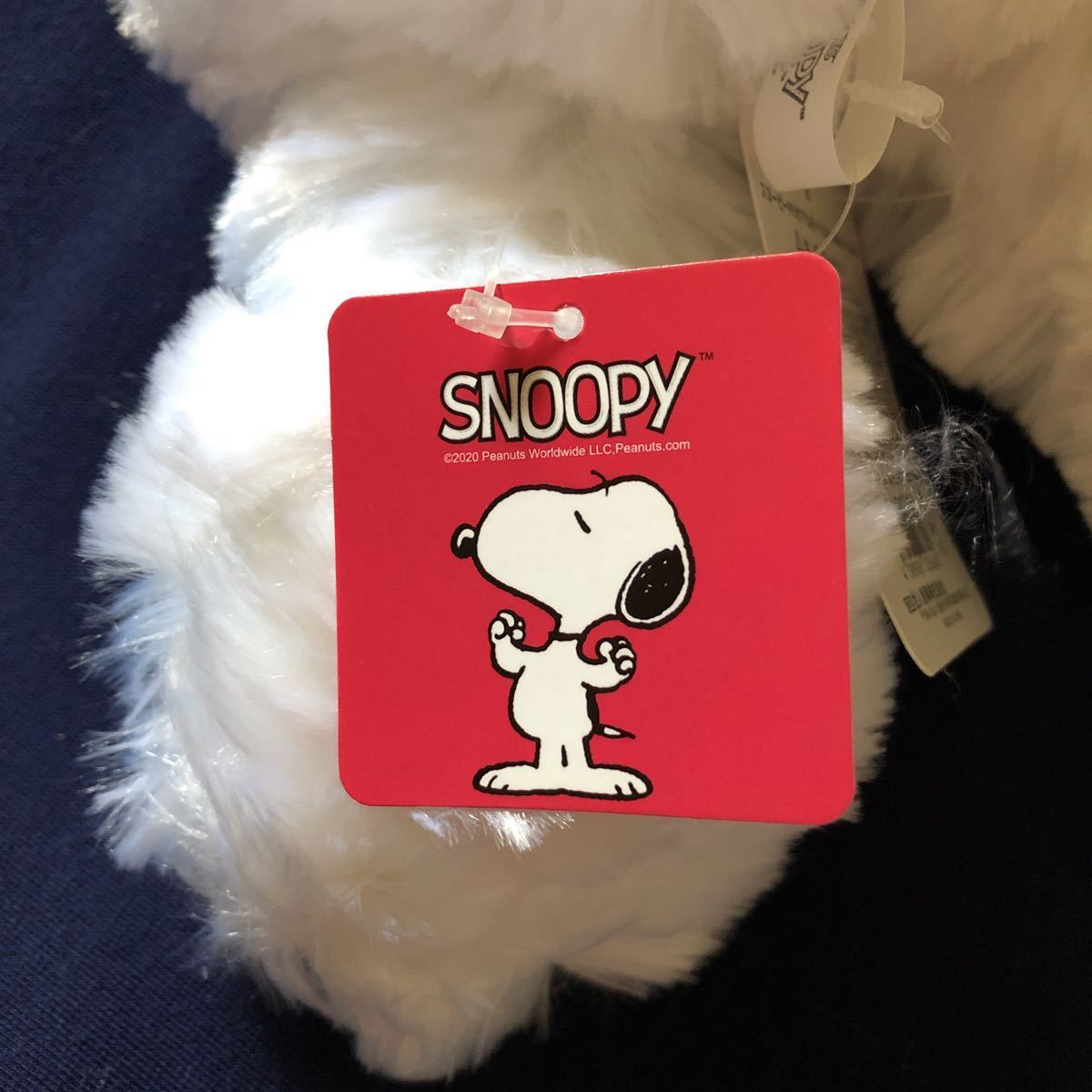 激レア入手困難非売品　 SNOOPY スヌーピー　PVボア50cm 寝そべり ぬいぐるみ_画像5