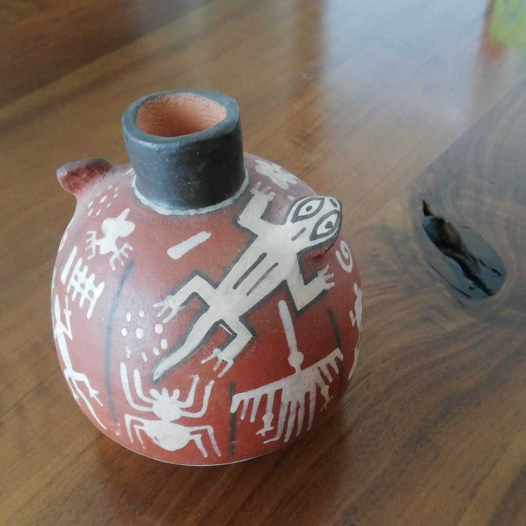 ペルー民芸品　壺