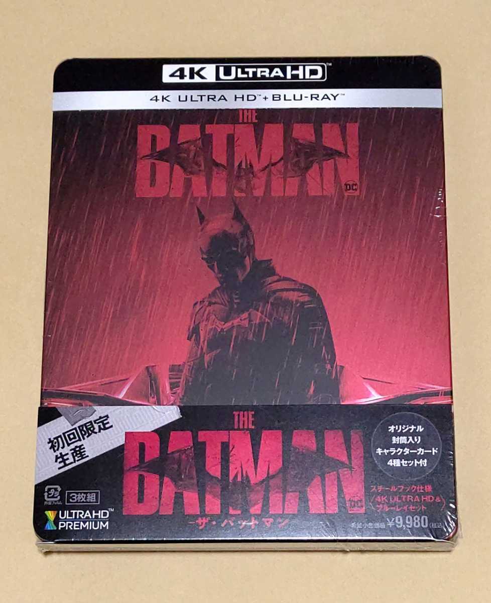 Amazon限定 THE BATMAN-ザ・バットマン-スチールブック仕様(4K ULTRA