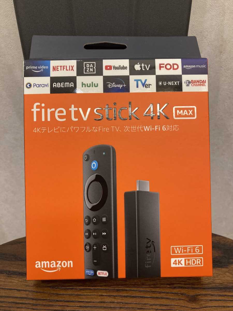 新品未開封 FireStick TV 4K MAX 一部予約販売