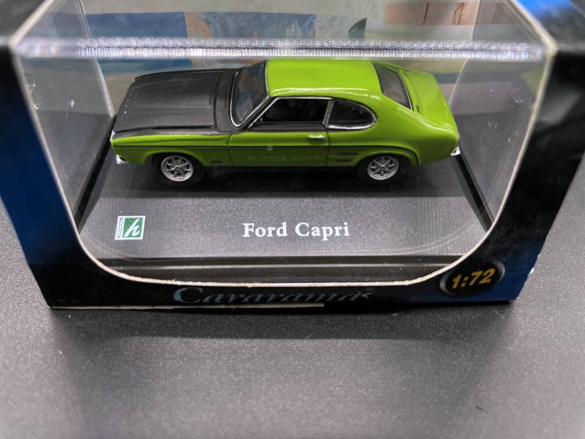 =HONGWELL= Hongwell kala llama 1/72 Ford Capri Ford Capri ( green ) @Cararama die-cast minicar 