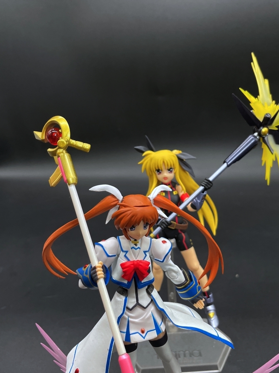 〓Figma〓魔法少女リリカルなのは Strikers 高町なのは フェイト・テスタロッサ・ソニックフォームVer 2点まとめ@ジャンク品 フィグマ_画像6