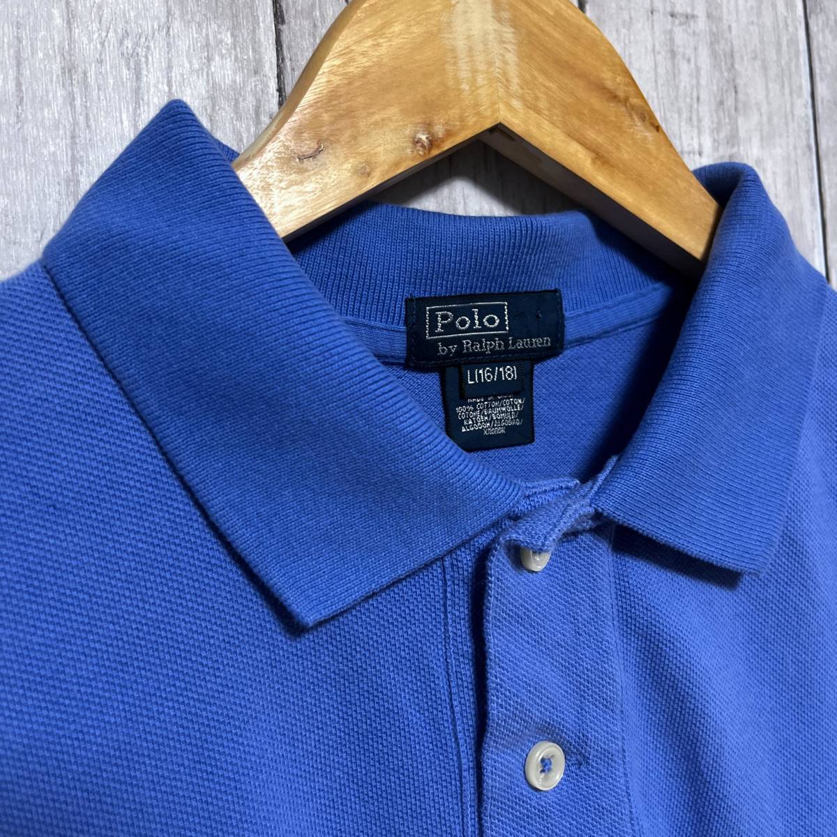 ラルフローレン POLO Ralph Lauren Polo ポロシャツ 半袖シャツ レディース ワンポイント Lサイズ 2-55