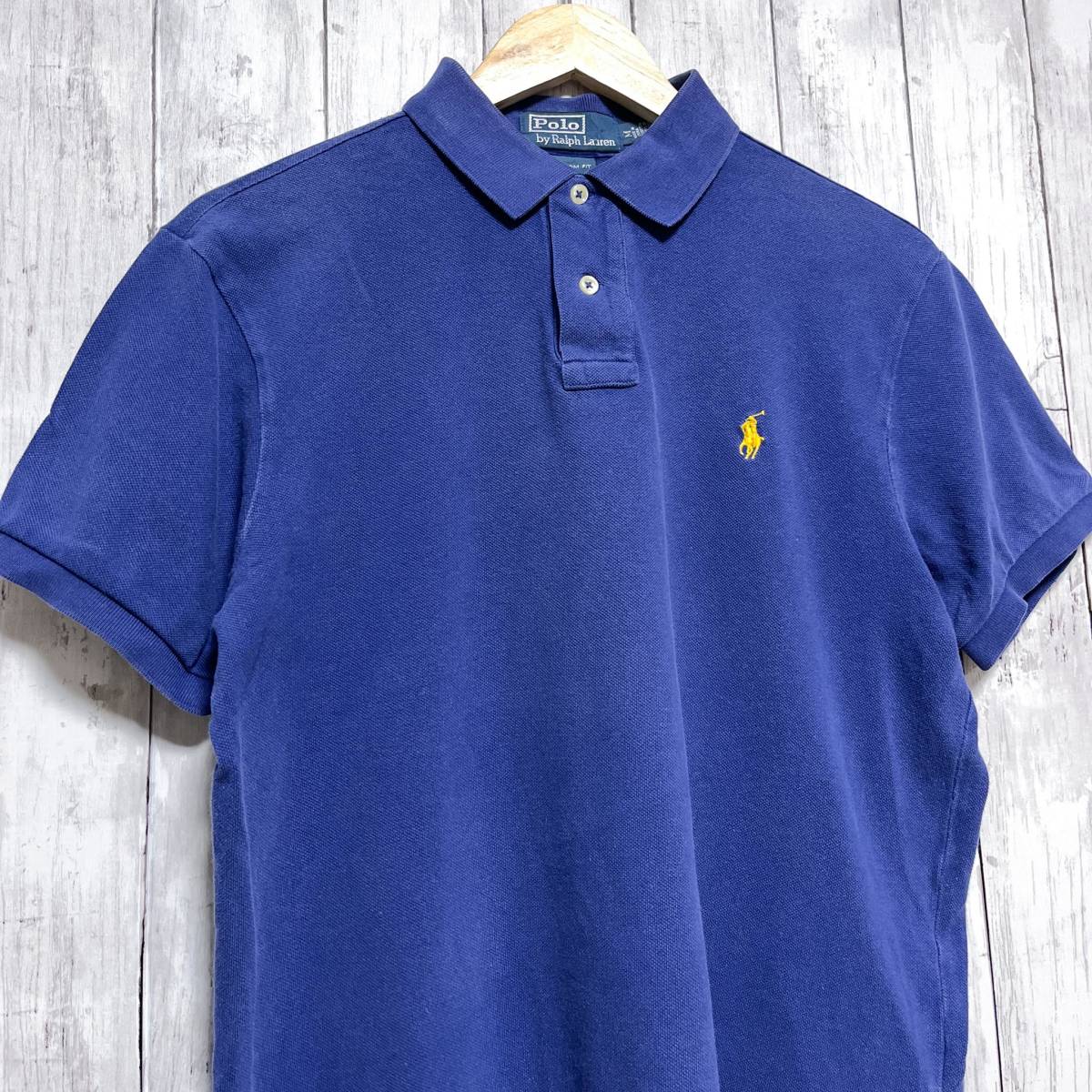 ラルフローレン POLO Ralph Lauren Polo ポロシャツ 半袖シャツ メンズ ワンポイント Mサイズ 2-142の画像3