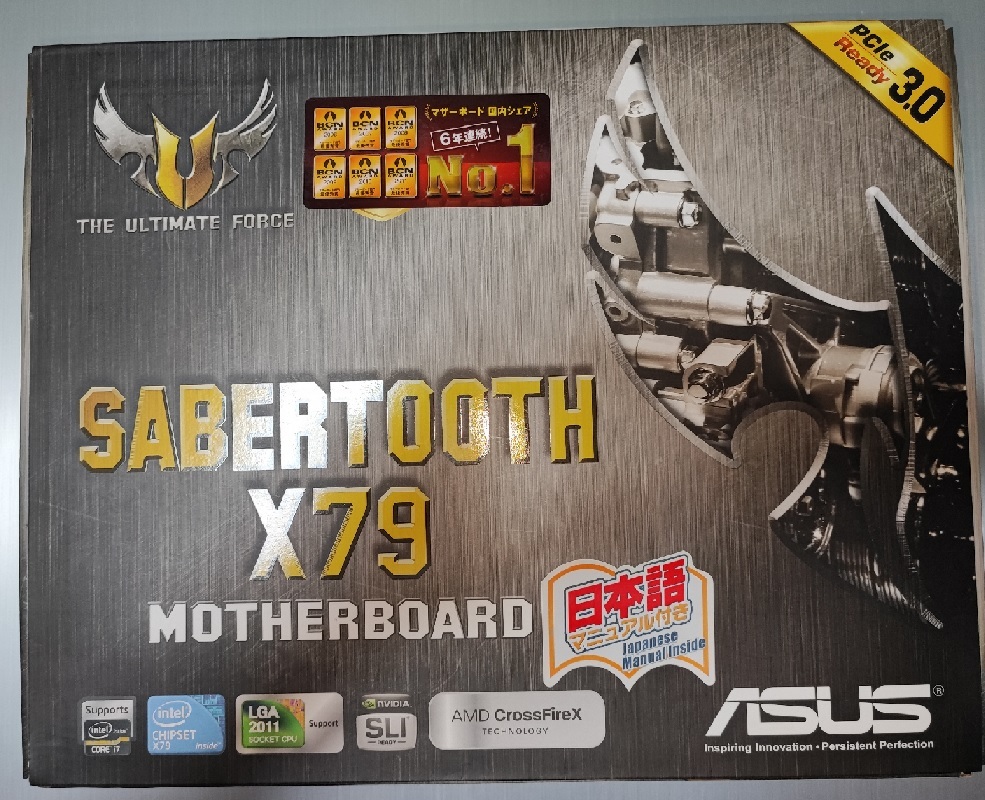 ASUS SABERTOOTH X79 CPU メモリー付き | michiemee.ca