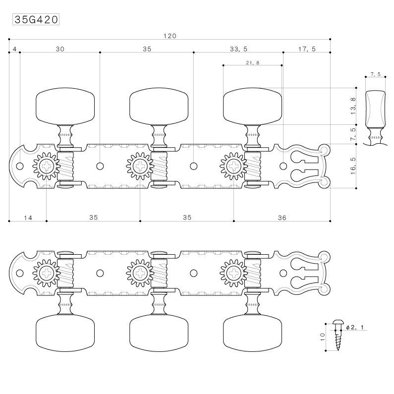 GOTOH 35G450-G(=35G420) классическая гитара для нить наматывать сделано в Японии Япония бесплатная доставка по всей стране!