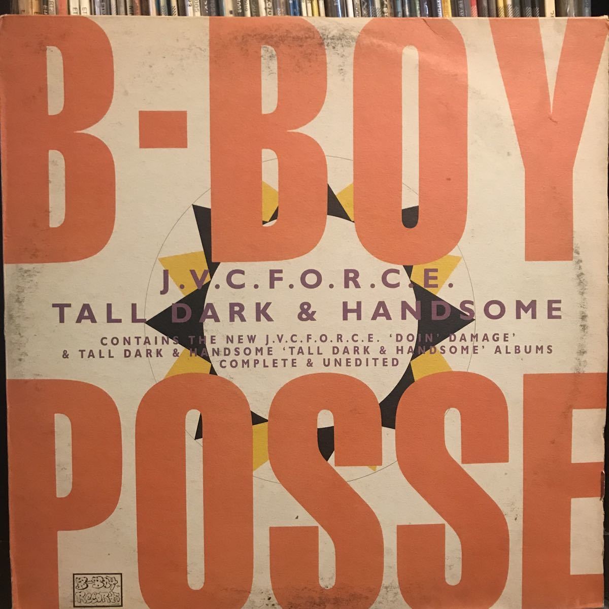 B-BOY POSSE / J.V.C. Force , Tall Dark & Handsome UKオリジナル盤2LP_画像1