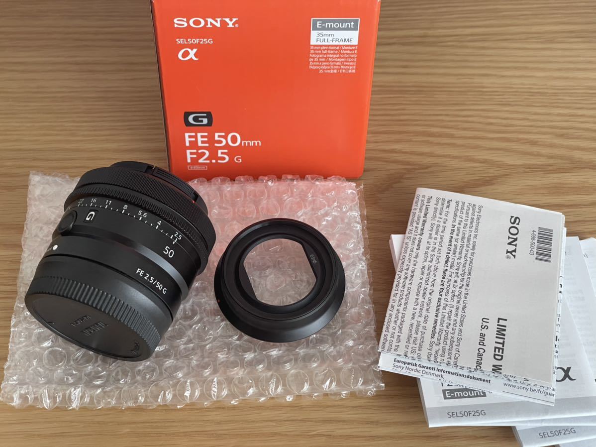 SONY FE 50mm F2.5 G SEL50F25G レンズ 美品 | contifarma.pe