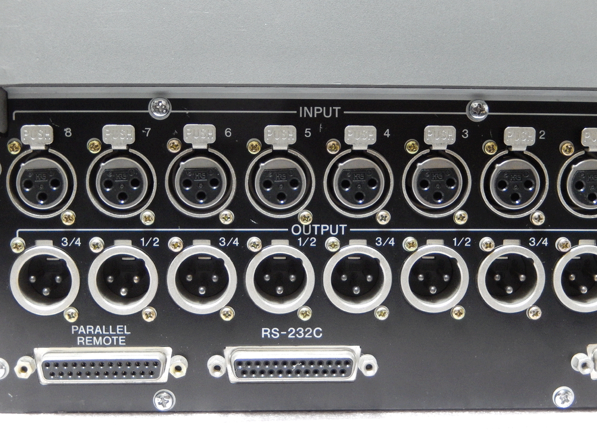 DMX-E2000 (SONY) DIGITAL AUDIO MIXER 16CH AES/EBU INPUT 2CH DMX-E2000 (SONY) DIGITAL AUDIO MIXER 16CH AES/EBU INPUT 2CH
