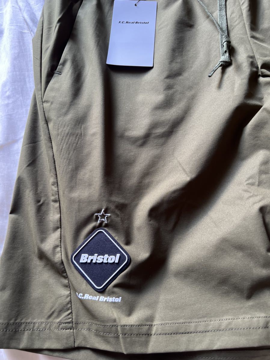 FCRBストレッチ素材ショートパンツ(カーキM)F.C.Real BristolSOPHNET
