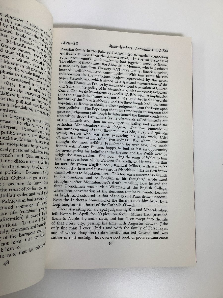 【まとめ】MONCKTON MILNES　リチャード・モンクトン・ミルンズ　伝記2冊セット　洋書/英語/イギリス/政治家/詩人/1951年【ta05a】_画像5