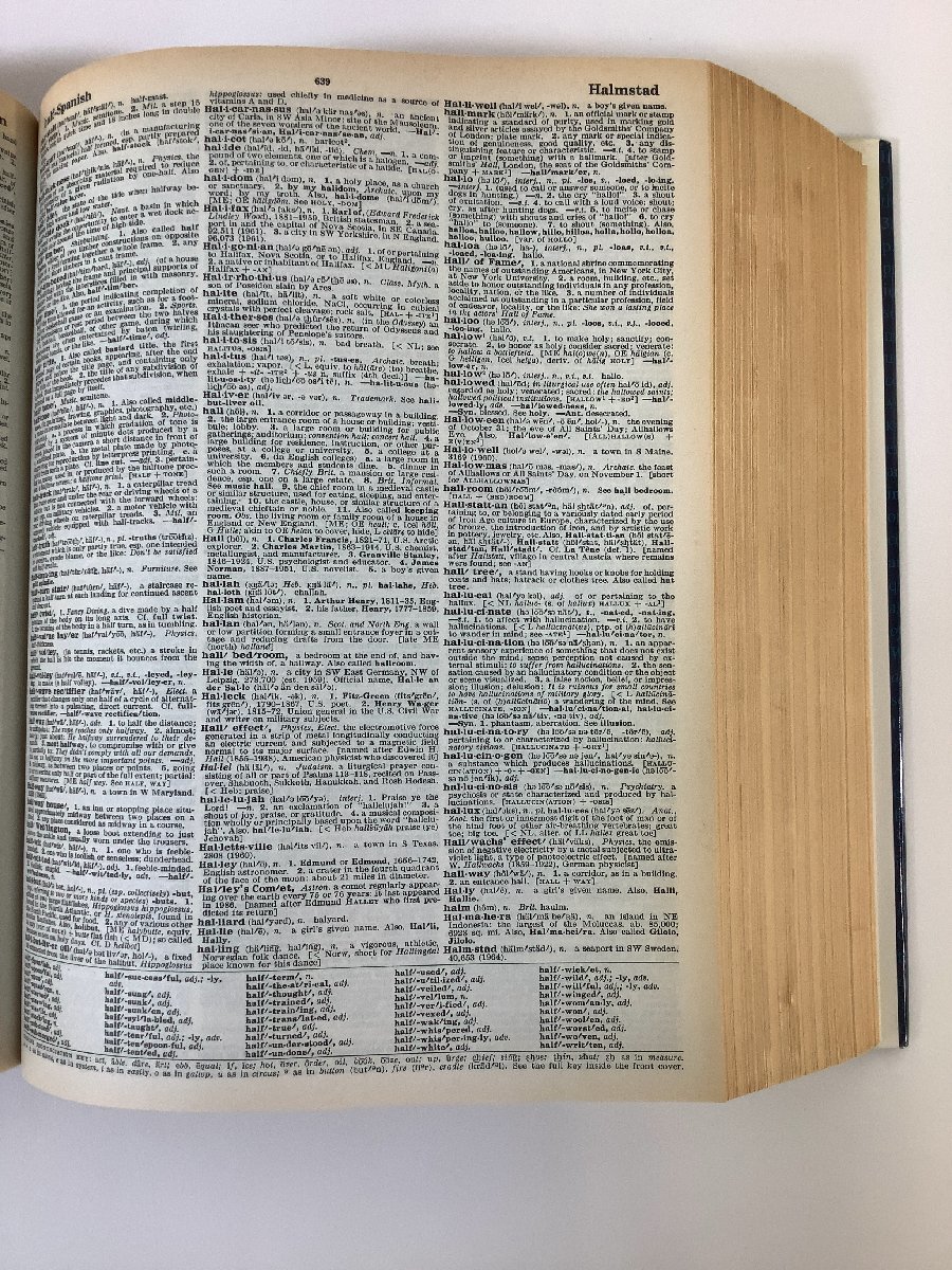 WEBSTER’S NEW UNIVERSAL UNABRIDGED DICTIONARY 英英辞典/辞書/英語/洋書/【ta04f】_画像6