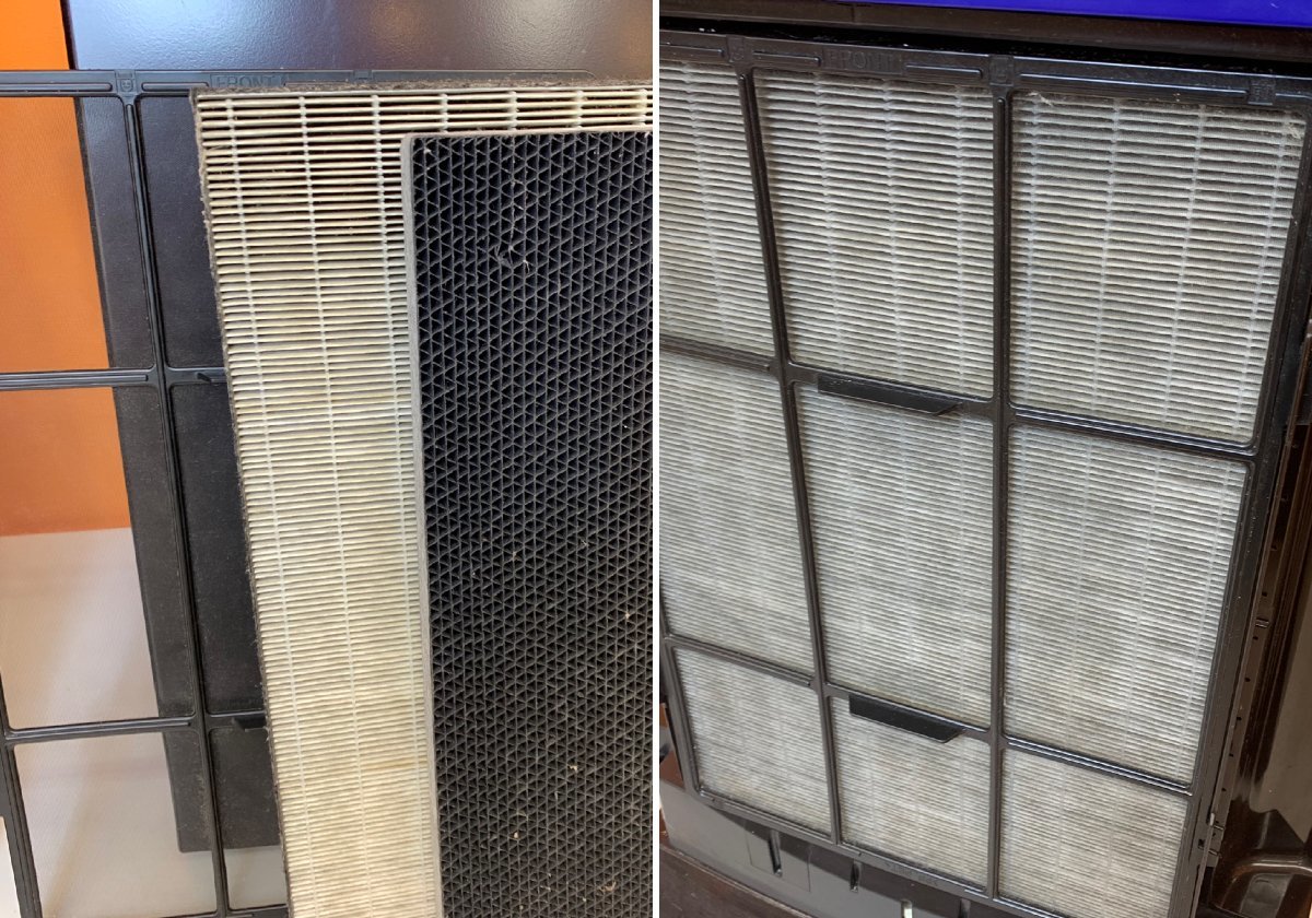 ▽三郷店【】2019年製 DAIKIN うるるとさらら空気清浄機 除加湿空気