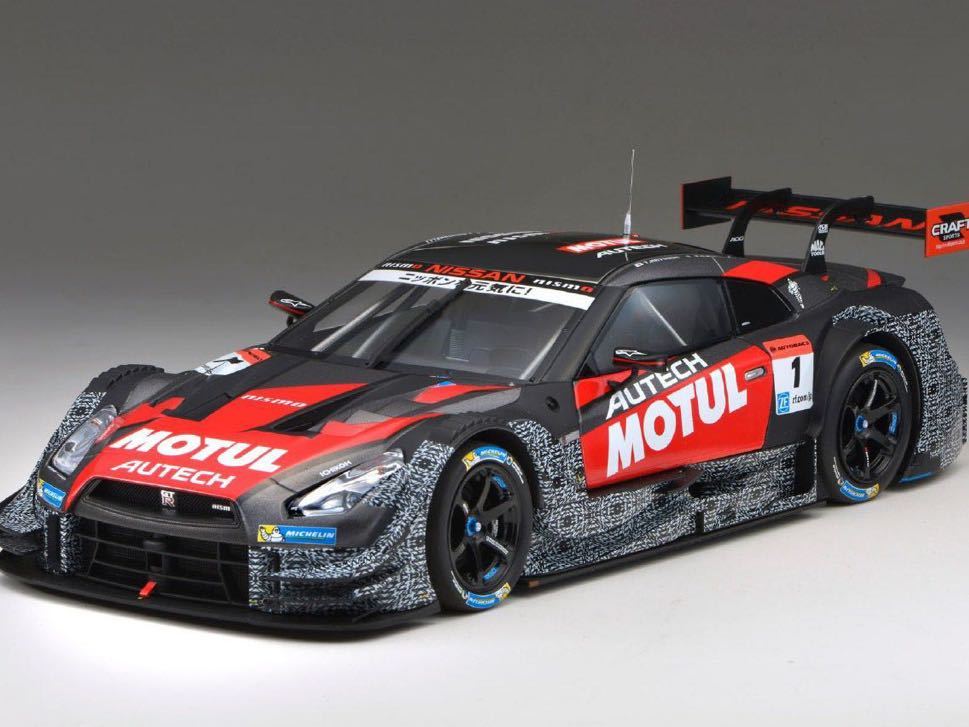 EBBRO エブロ 1/18 MOTUL AUTECH GT-R SUPER GT500 2015 Okayama Test