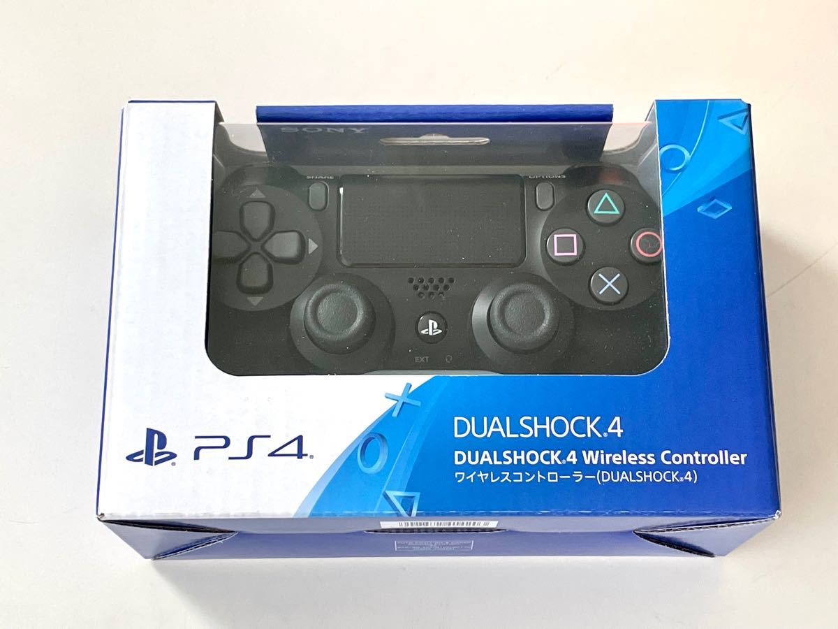 PS4 純正 ワイヤレスコントローラー DUAL SHOCK 4 ジェットブラック CUH-ZCT2J