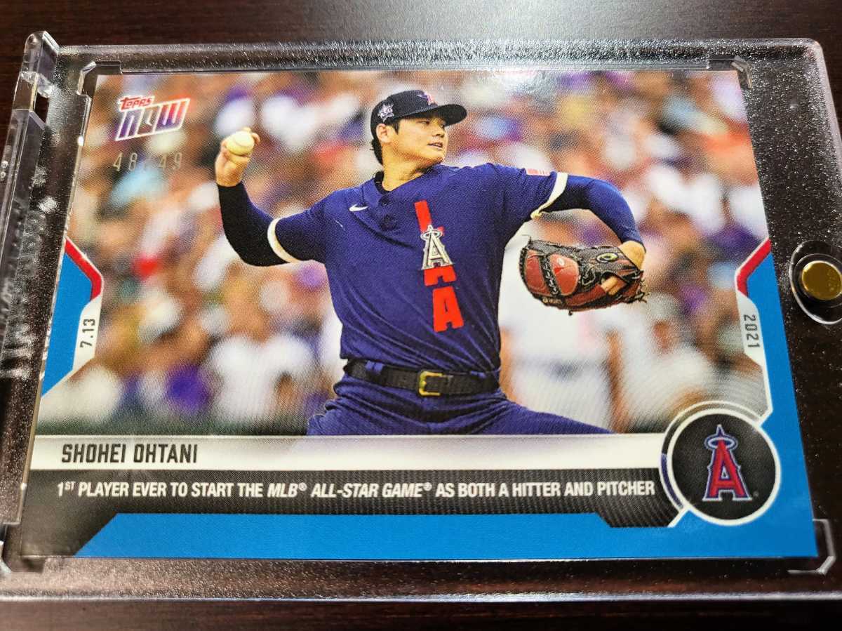 49枚限定 大谷翔平 topps now キャリア初グランドスラム | luvidarte
