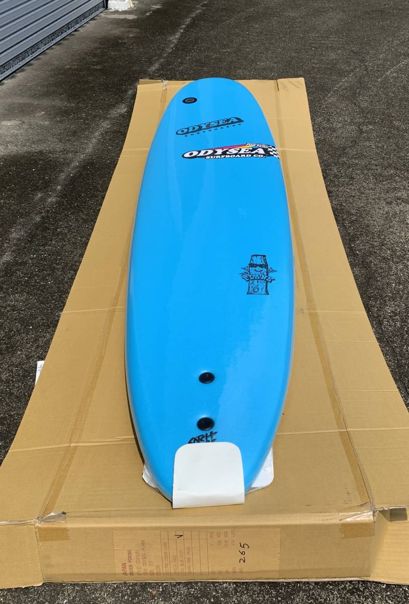 即決未使用★キャッチサーフ ８.０ CATCH SURF Odysea 8-0 Plank-Single Fin Cool Blue 20 CB20 ソフトボード