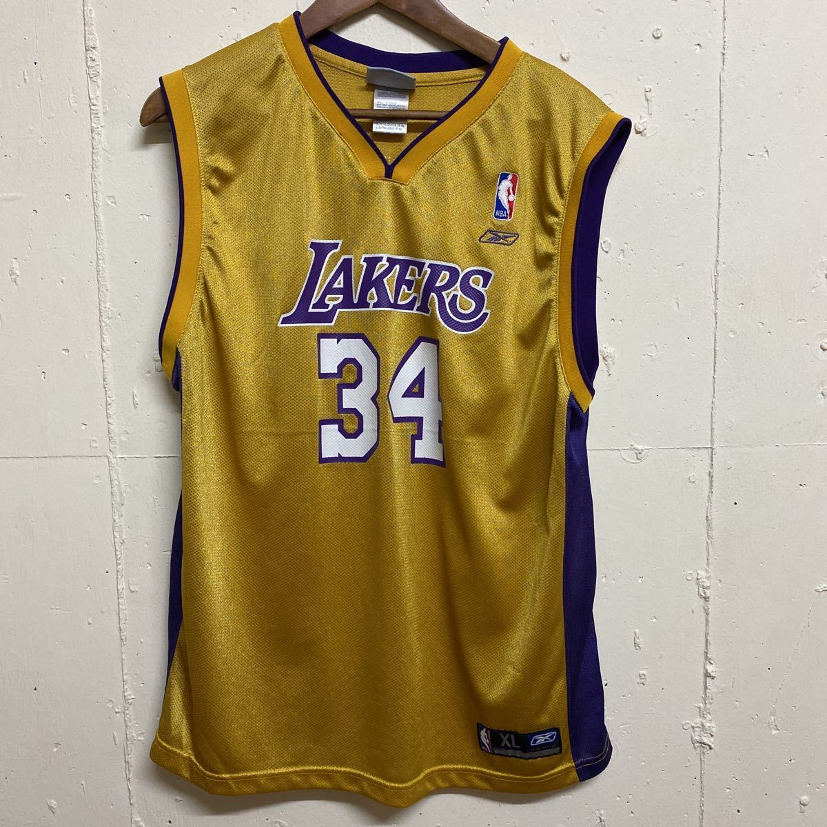 Reebok NBA リーボック ゲームシャツ NBAユニフォーム LAKERS