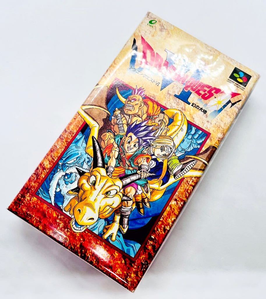 ドラゴンクエストVI 幻の大地 新品未開封 スーパーファミコン 極美品-