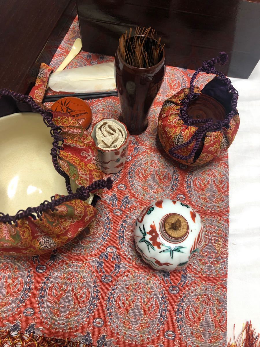 野点セット 茶道具 茶入 茶箱 | contifarma.pe