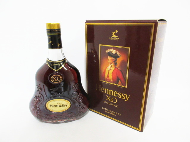 古酒【未開栓】Hennessy ヘネシー XO 金キャップ 700ml 40% 箱付