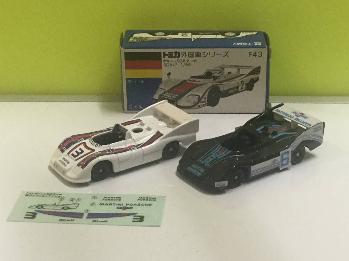 トミカ 青箱 ギフト&通常 ポルシェ 936ターボ 日本製 product details