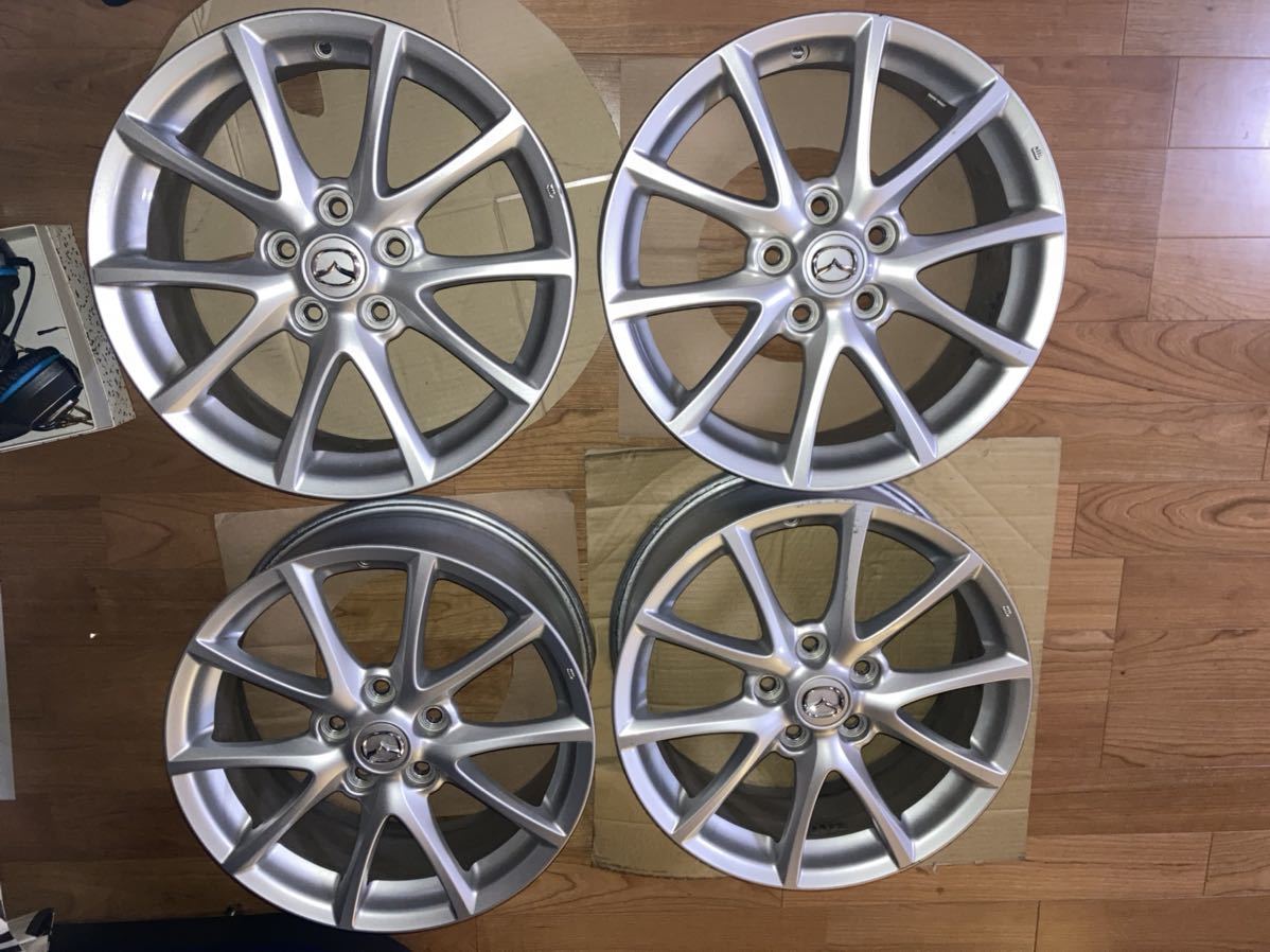 マツダ 純正ホイール 17インチ 17×7J 55 ロードスター NCEC 希少