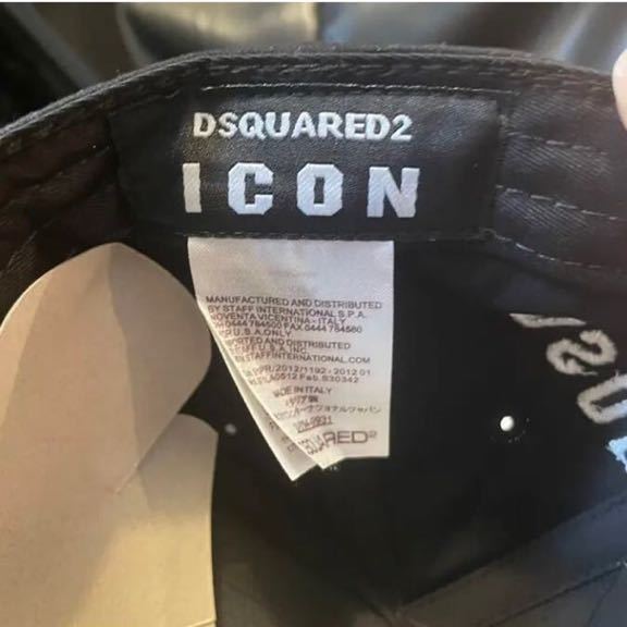 DSQUARED2 ディースクエアード D2 ICON アイコン 立体刺繍 ベース