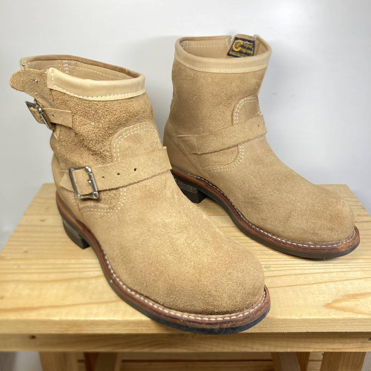 高評価】 ヤフオク! - CHIPPEWA チペワ 91070 サンドスエ