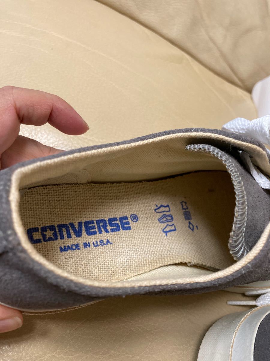 CONVERSE ヴィンテージ ジャックパーセル アメリカ製 スエード