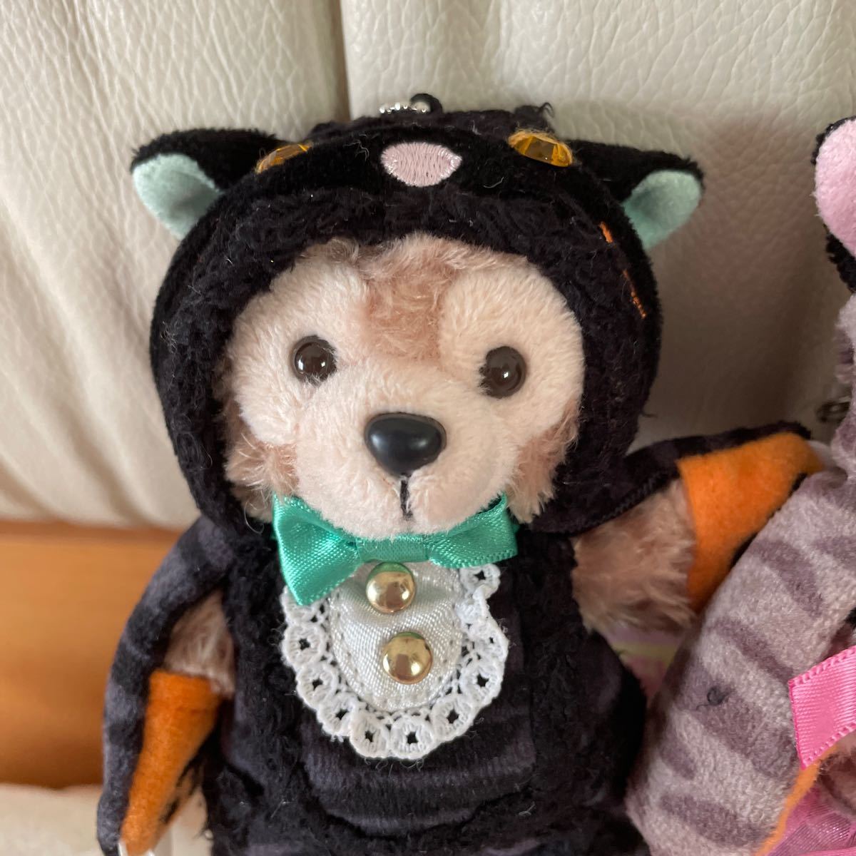 ダッフィー シェリーメイ ぬいぐるみバッジ ハロウィン 4個 ダッフィー シェリーメイ ぬいぐるみバッジ ハロウィン 4個