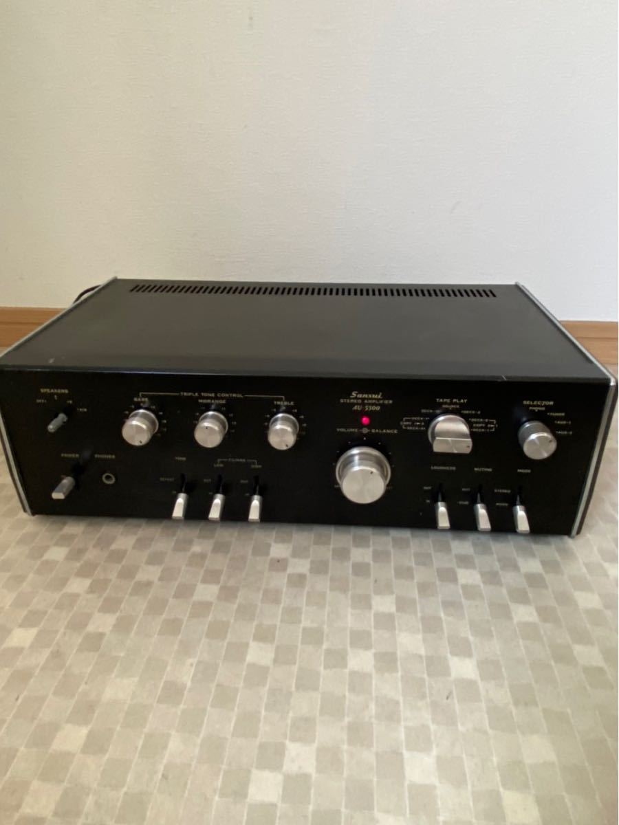プリメインアンプ SANSUI AU-5500 AMPLIFIER cnema.fr