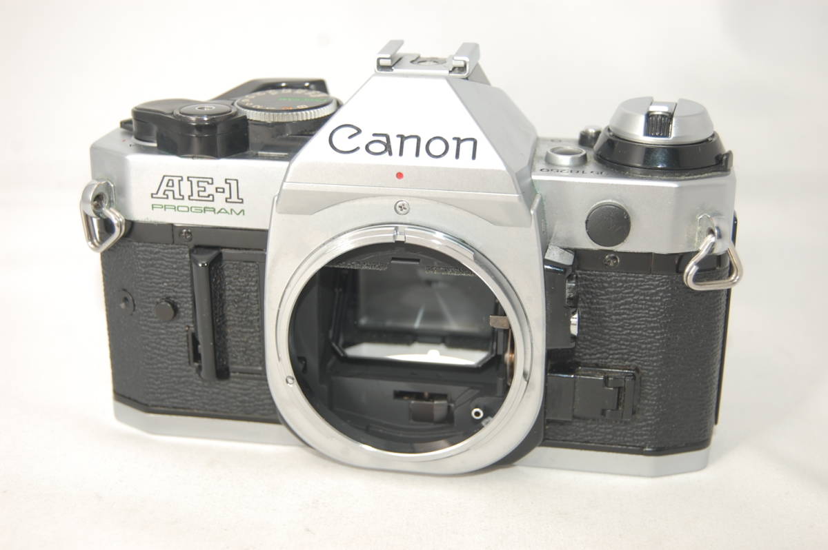 ★露出計OK★シャッター一応全速動作★ Canon キャノン AE-1 PROGRAM ボディ #D-490