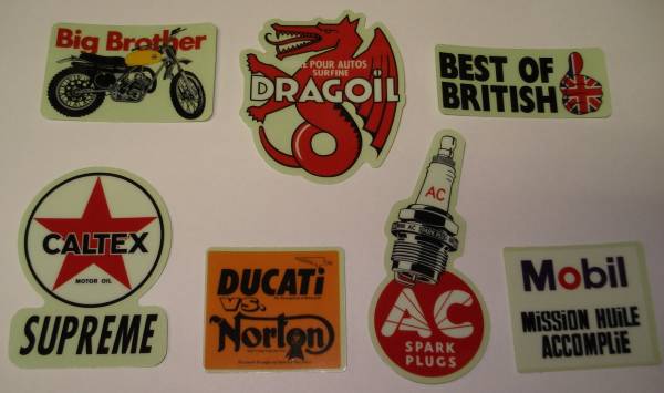  sticker,T, Ad ba Thai z, retro,60*s