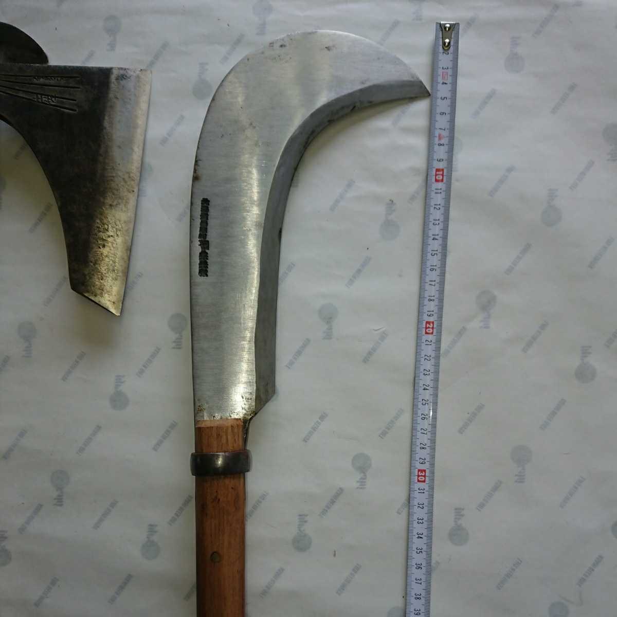 土佐鉈 斧】3点まとめて 長運斉 山師具 古道具 アウトドア 土佐鉈 斧】3点まとめて 長運斉 山師具 古道具 アウトドア