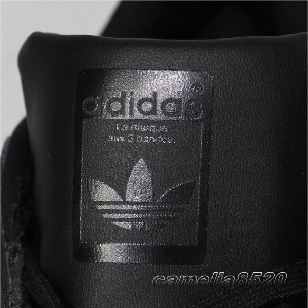 アディダス スーパースター J CG6613 黒 ブラック レザー US5.5 UK5 UK38 24cm 未使用 展示品 adidas Superstar J _画像2