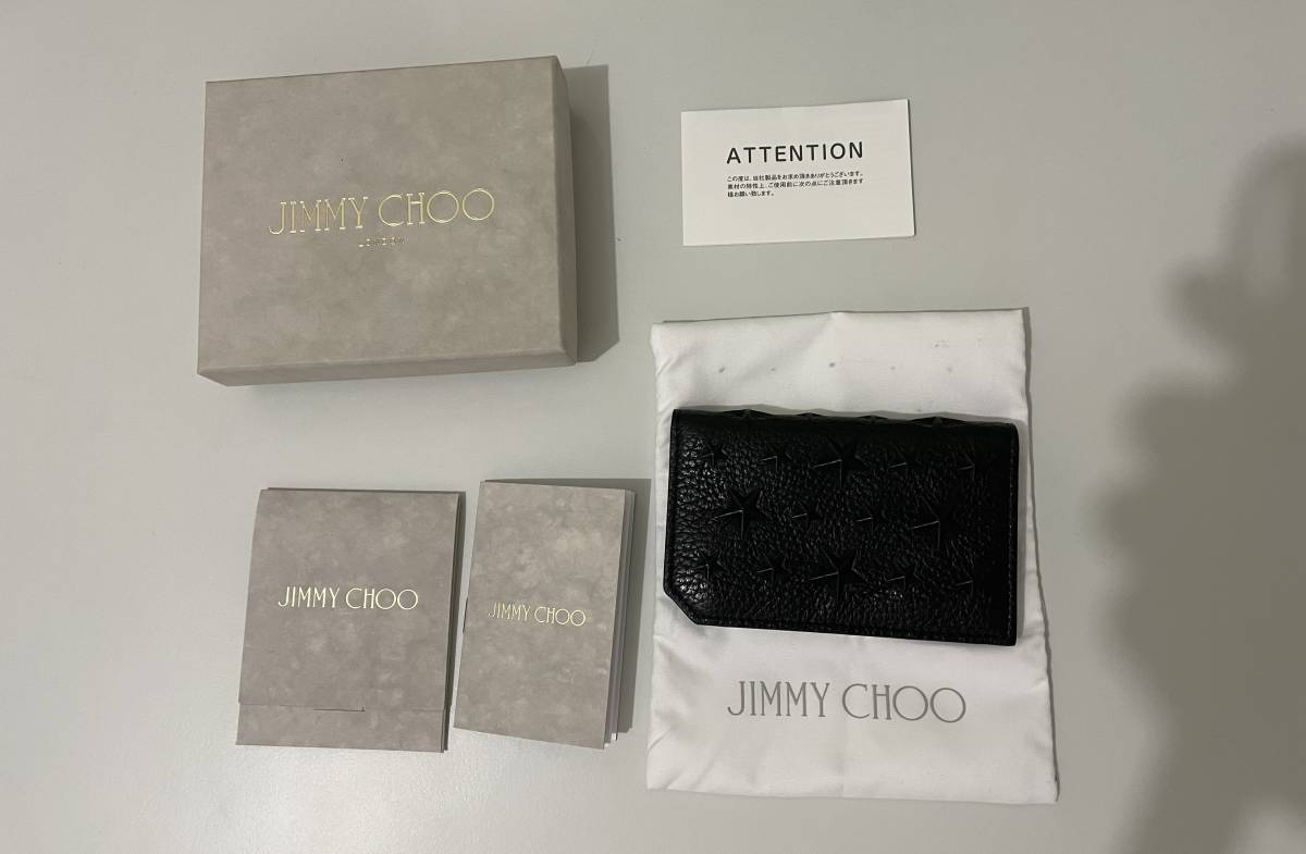 JIMMY CHOO★CARD CASE★ブラック★カードケース
