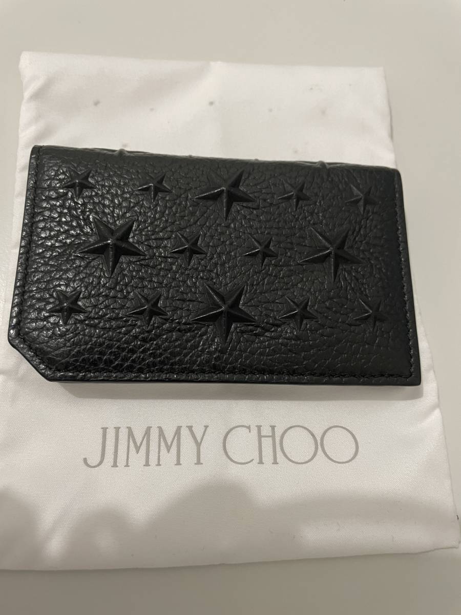 JIMMY CHOO★CARD CASE★ブラック★カードケース_画像2